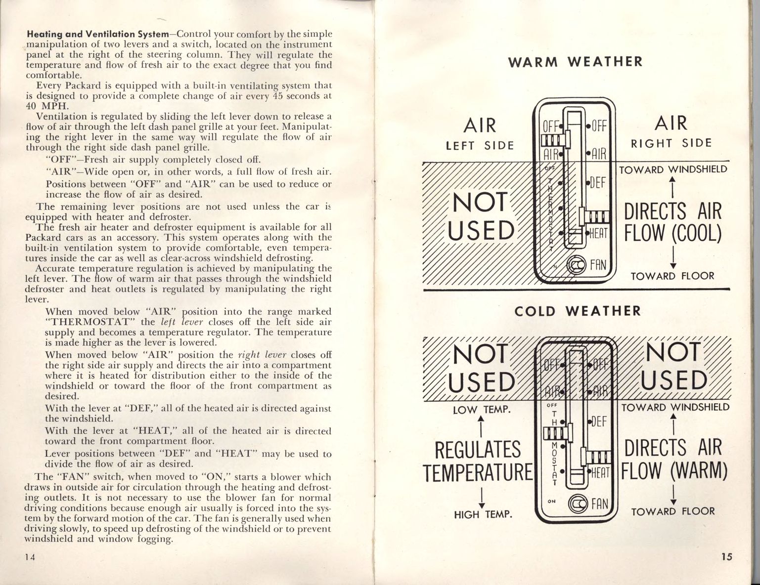 1951 Packard Owners Manual Page 10